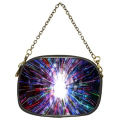 Seamless Animation Of Abstract Colorful Laser Light And Fireworks Rainbow Chain Purses (one Side)  by Mariart