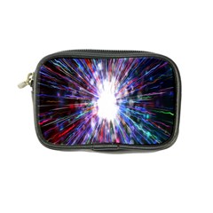 Seamless Animation Of Abstract Colorful Laser Light And Fireworks Rainbow Coin Purse