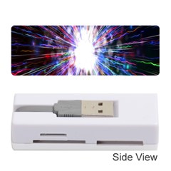 Seamless Animation Of Abstract Colorful Laser Light And Fireworks Rainbow Memory Card Reader (stick)  by Mariart