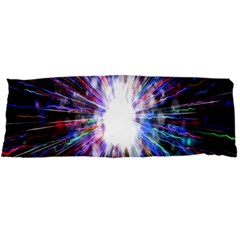 Seamless Animation Of Abstract Colorful Laser Light And Fireworks Rainbow Body Pillow Case Dakimakura (two Sides) by Mariart