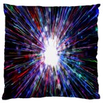 Seamless Animation Of Abstract Colorful Laser Light And Fireworks Rainbow Standard Flano Cushion Case (Two Sides) Back