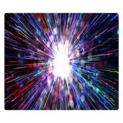 Seamless Animation Of Abstract Colorful Laser Light And Fireworks Rainbow Double Sided Flano Blanket (small)  by Mariart