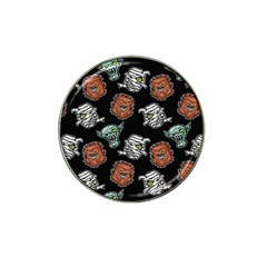 Pattern Halloween Werewolf Mummy Vampire Icreate Hat Clip Ball Marker