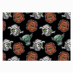 Pattern Halloween Werewolf Mummy Vampire Icreate Large Glasses Cloth by iCreate