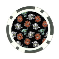 Pattern Halloween Werewolf Mummy Vampire Icreate Poker Chip Card Guard (10 Pack) by iCreate