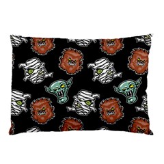 Pattern Halloween Werewolf Mummy Vampire Icreate Pillow Case (two Sides) by iCreate