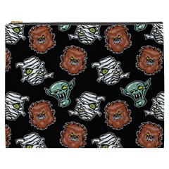 Pattern Halloween Werewolf Mummy Vampire Icreate Cosmetic Bag (xxxl)  by iCreate