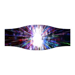 Seamless Animation Of Abstract Colorful Laser Light And Fireworks Rainbow Stretchable Headband