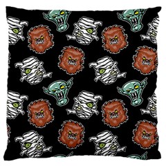 Pattern Halloween Werewolf Mummy Vampire Icreate Standard Flano Cushion Case (two Sides) by iCreate