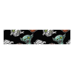 Pattern Halloween Werewolf Mummy Vampire Icreate Velvet Scrunchie by iCreate