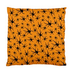 Pattern Halloween Black Spider Icreate Standard Cushion Case (two Sides) by iCreate