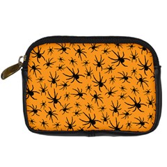 Pattern Halloween Black Spider Icreate Digital Camera Cases by iCreate