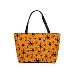 Pattern Halloween Black Spider Icreate Shoulder Handbags by iCreate