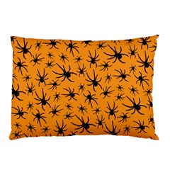 Pattern Halloween Black Spider Icreate Pillow Case (two Sides) by iCreate