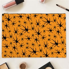 Pattern Halloween Black Spider Icreate Cosmetic Bag (xxl)  by iCreate