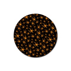 Halloween Spiders Rubber Coaster (round)  by iCreate