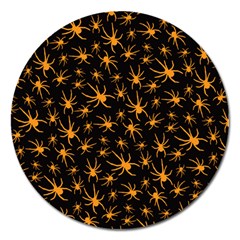 Halloween Spiders Magnet 5  (round) by iCreate