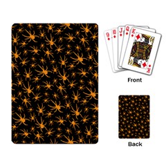 Halloween Spiders Playing Card