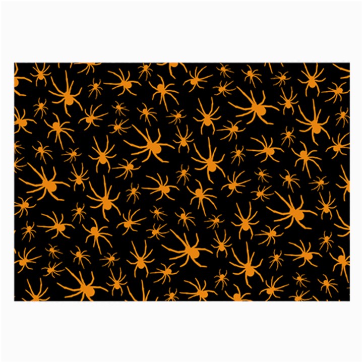 Halloween Spiders Large Glasses Cloth (2-Side)