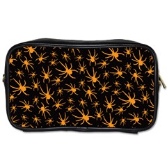 Halloween Spiders Toiletries Bags by iCreate