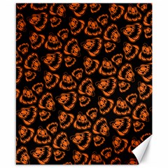 Pattern Halloween Jackolantern Canvas 8  X 10  by iCreate