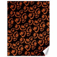 Pattern Halloween Jackolantern Canvas 18  X 24   by iCreate