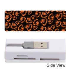 Pattern Halloween Jackolantern Memory Card Reader (stick)  by iCreate