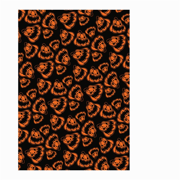 Pattern Halloween Jackolantern Small Garden Flag (Two Sides)