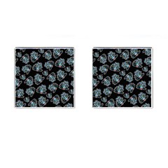 Pattern Halloween Zombies Brains Cufflinks (Square)