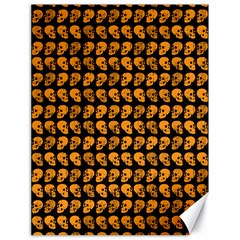 Halloween Color Skull Heads Canvas 18  X 24   by iCreate