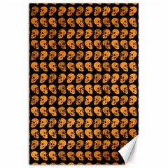 Halloween Color Skull Heads Canvas 20  X 30   by iCreate