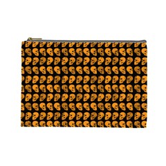 Halloween Color Skull Heads Cosmetic Bag (large)  by iCreate