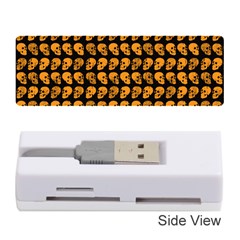 Halloween Color Skull Heads Memory Card Reader (stick)  by iCreate