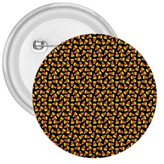 Pattern Halloween Candy Corn   3  Buttons by iCreate