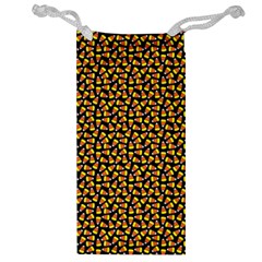 Pattern Halloween Candy Corn   Jewelry Bag