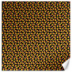 Pattern Halloween Candy Corn   Canvas 12  X 12  