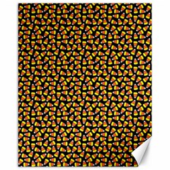 Pattern Halloween Candy Corn   Canvas 16  X 20   by iCreate