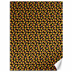 Pattern Halloween Candy Corn   Canvas 36  X 48  