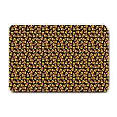 Pattern Halloween Candy Corn   Small Doormat 