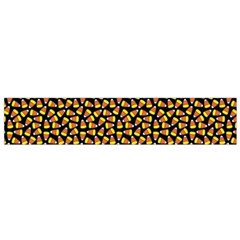 Pattern Halloween Candy Corn   Flano Scarf (small)