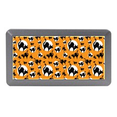 Pattern Halloween Black Cat Hissing Memory Card Reader (mini) by iCreate