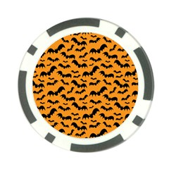 Pattern Halloween Bats  Icreate Poker Chip Card Guard (10 Pack) by iCreate