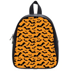 Pattern Halloween Bats  Icreate School Bag (small) by iCreate