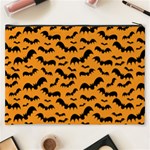 Pattern Halloween Bats  Icreate Cosmetic Bag (XXXL)  Back