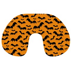 Pattern Halloween Bats  Icreate Travel Neck Pillows by iCreate