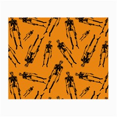 Halloween Skeletons  Small Glasses Cloth (2-side) by iCreate