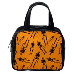 Halloween Skeletons  Classic Handbags (one Side)