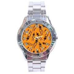 Halloween Skeletons  Stainless Steel Analogue Watch by iCreate