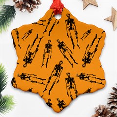 Halloween Skeletons  Ornament (snowflake)