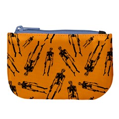 Halloween Skeletons  Large Coin Purse by iCreate